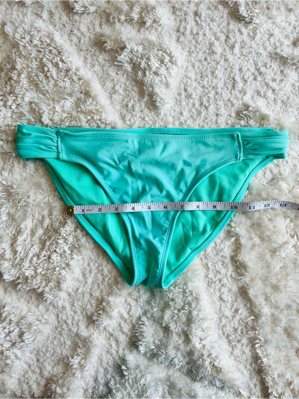 Turquoise Bikini with Pink & Blue Patterned Top - Picture 6 of 8